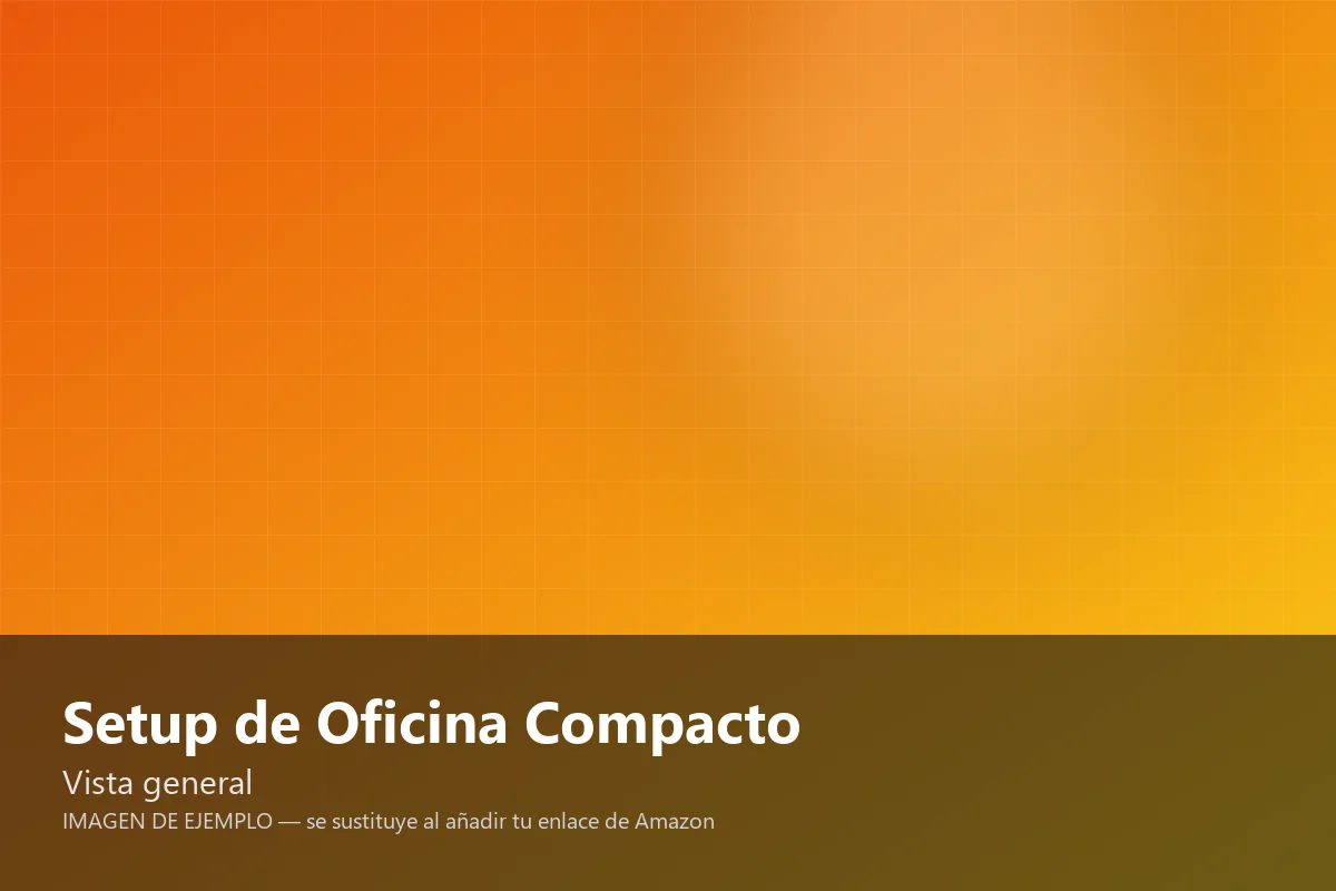 Setup de Oficina Compacto · Intel i5 · 1080p